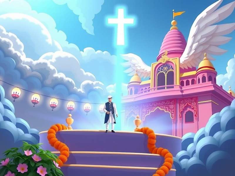 Heavenly Decision Maze Gameplay Screenshot